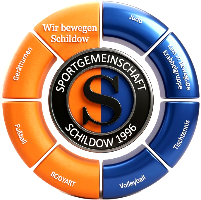 Die Sportgemeinschaft Schildow mit unseren sieben Abteilungen.