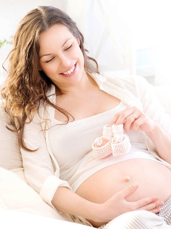 femme enceinte chaussons