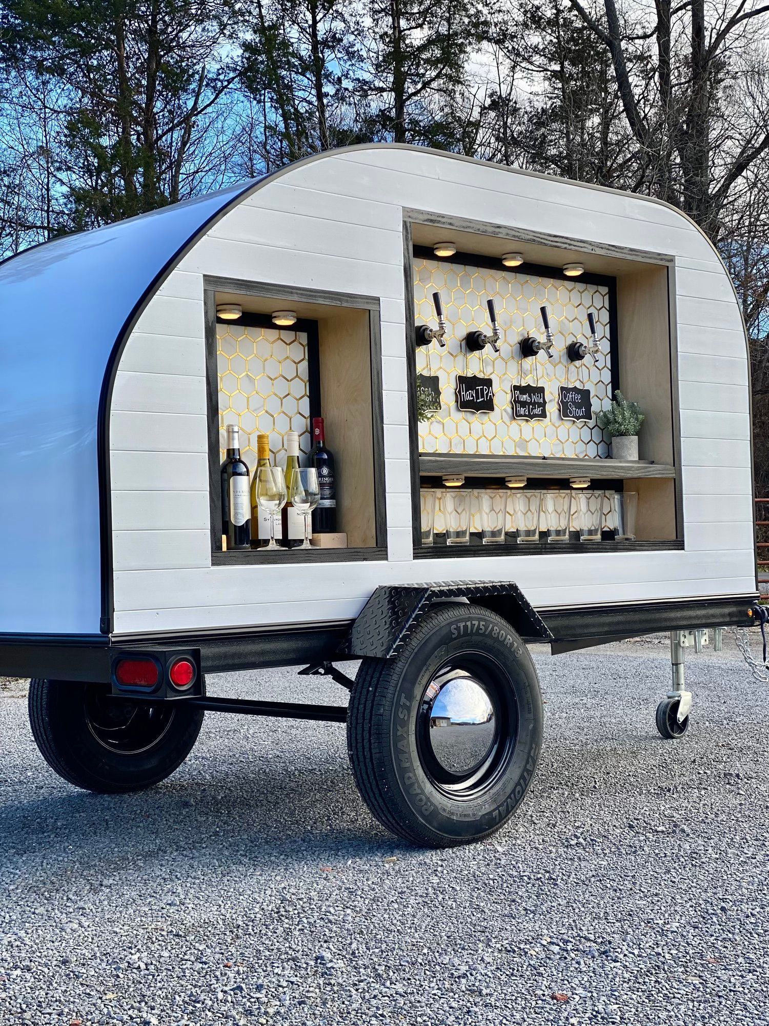 mobile bar tap trailer