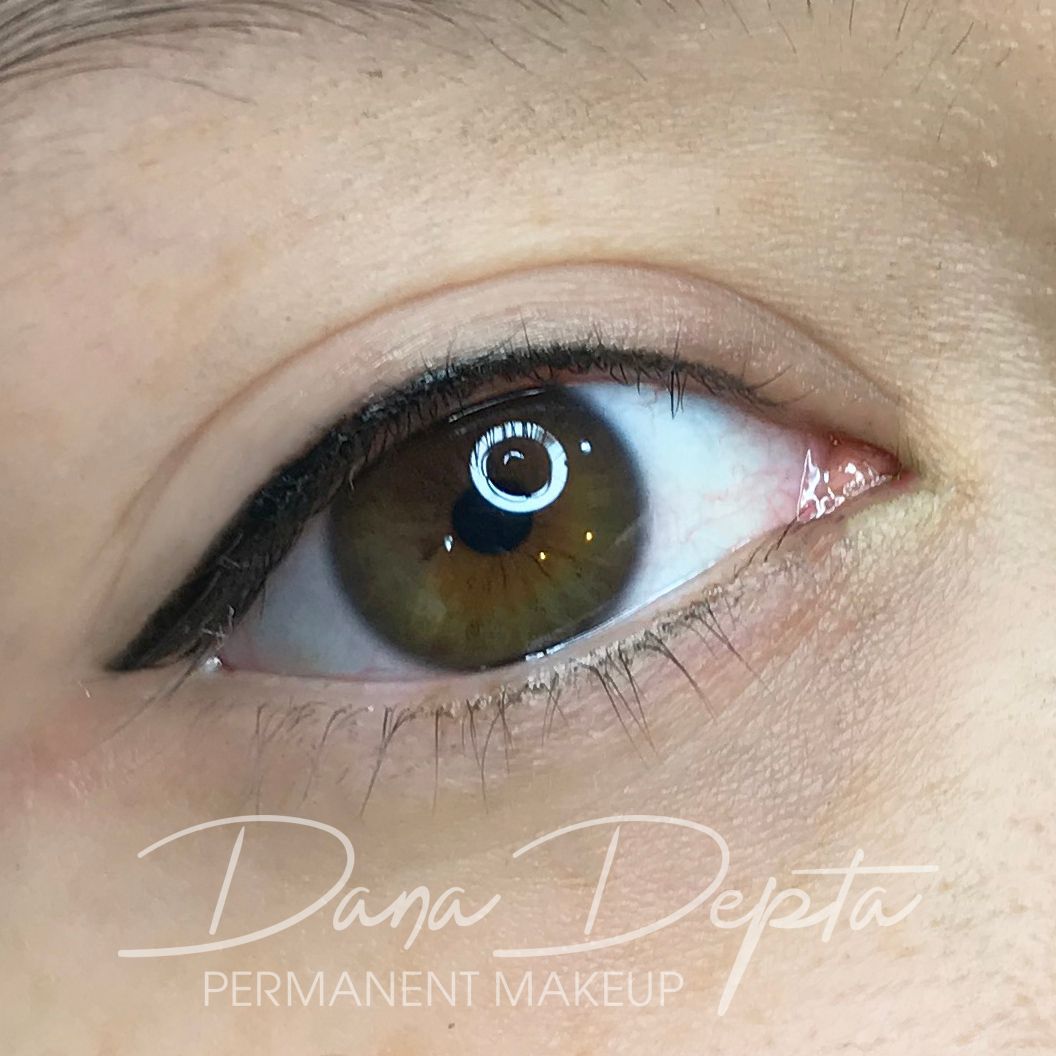 Permanent eyeliner