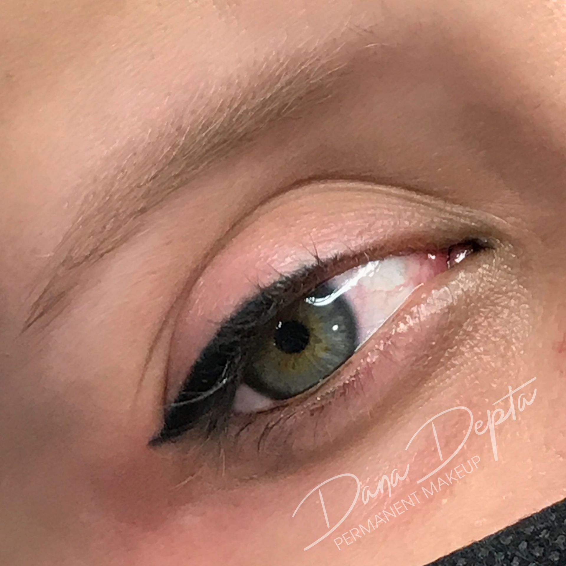Tattooed eyeliner London