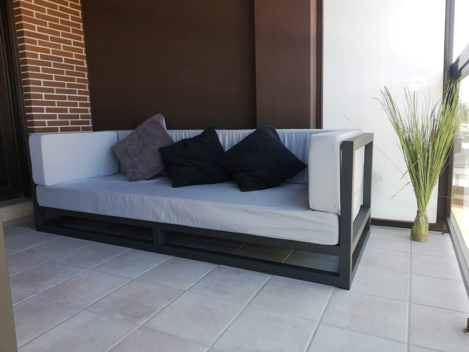 sillones de terraza tapizados