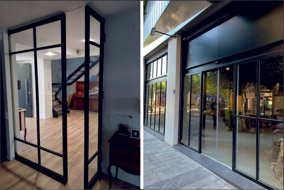 FABRICACIÓN EN ALICANTE DE PUERTAS Y VENTANALES DE HIERRO Y ACERO INOXIDABLE