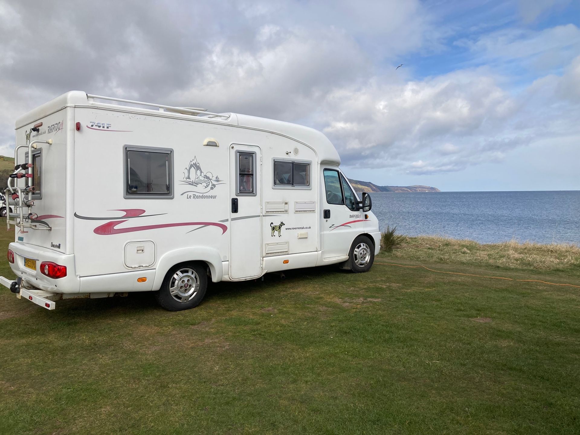 Rover taking in the sea air