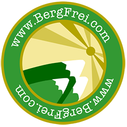 Bergfrei Logo
