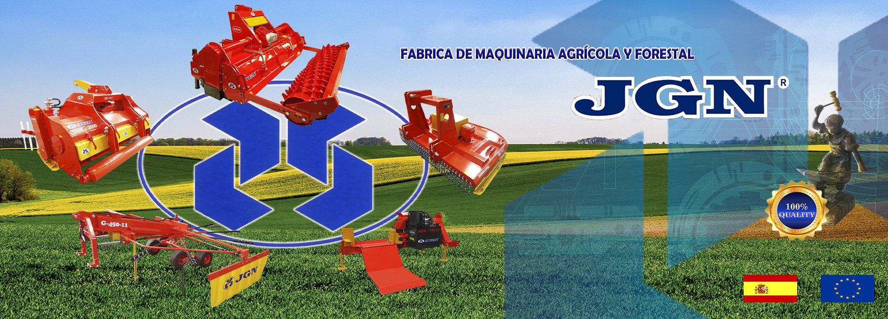 Fabrica de maquinaria agrícola y forestal