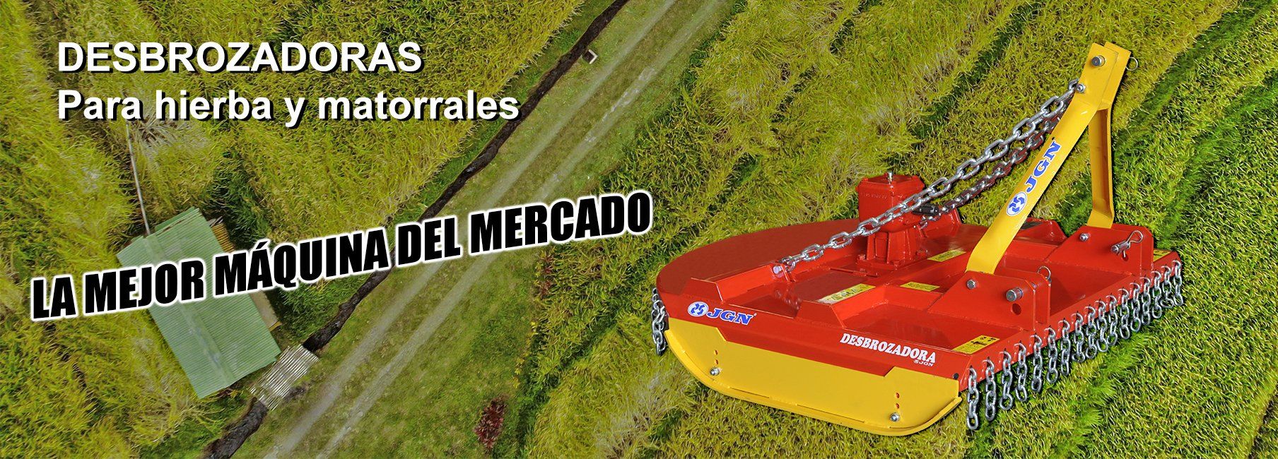 Desbrozadora TRACTORA AGRÍCOLA