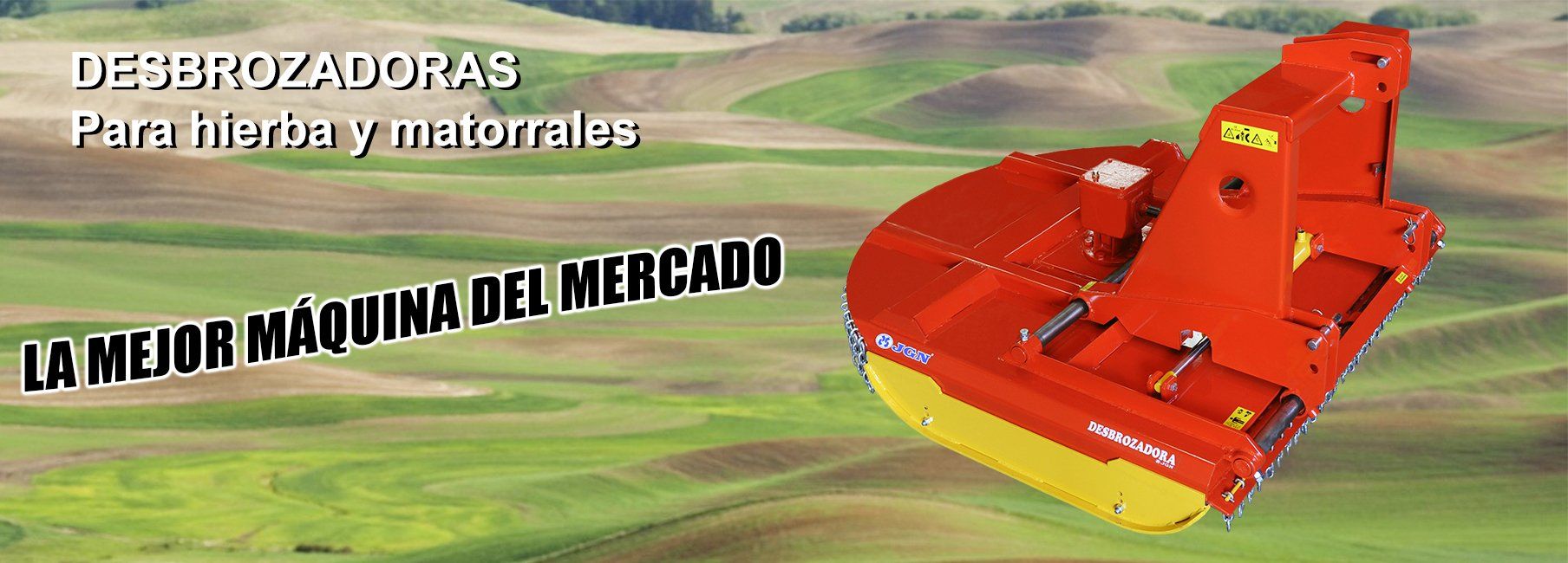 Desbrozadora TRACTOR AGÍCOLA