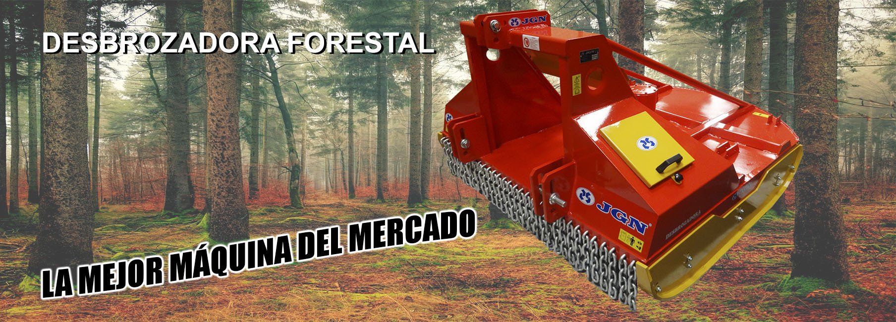 Desbrozadora Forestal TRACTOR AGÍCOLA