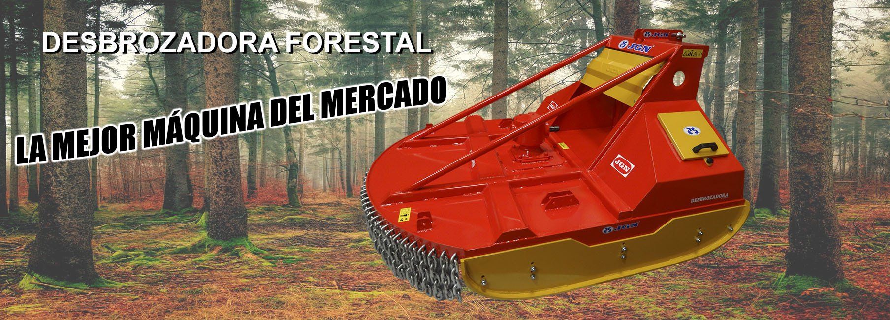 Desbrozadora Forestal TRACTOR AGÍCOLA