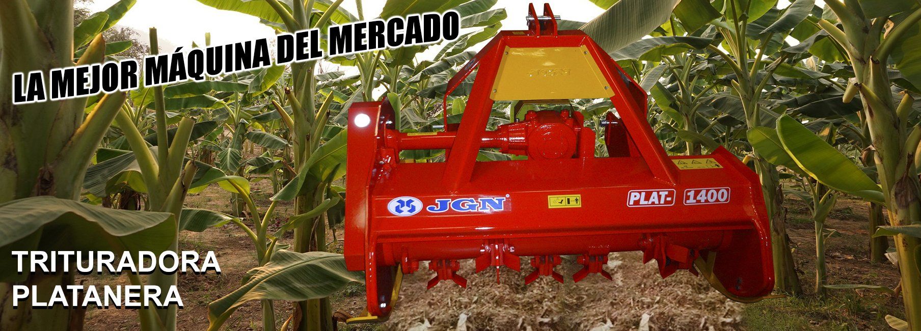 Trituradora de plataneras