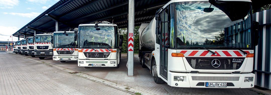 Foto: Abfallsammelfahrzeuge