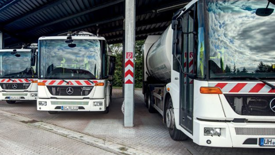 Foto: Abfallsammelfahrzeuge