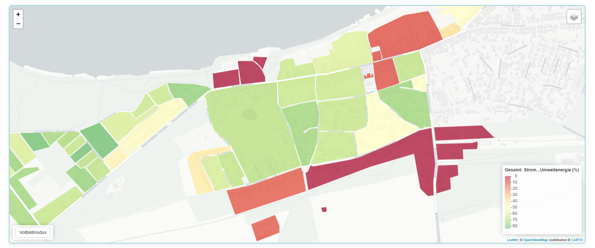 Geoanalyse Karte Musterkommune