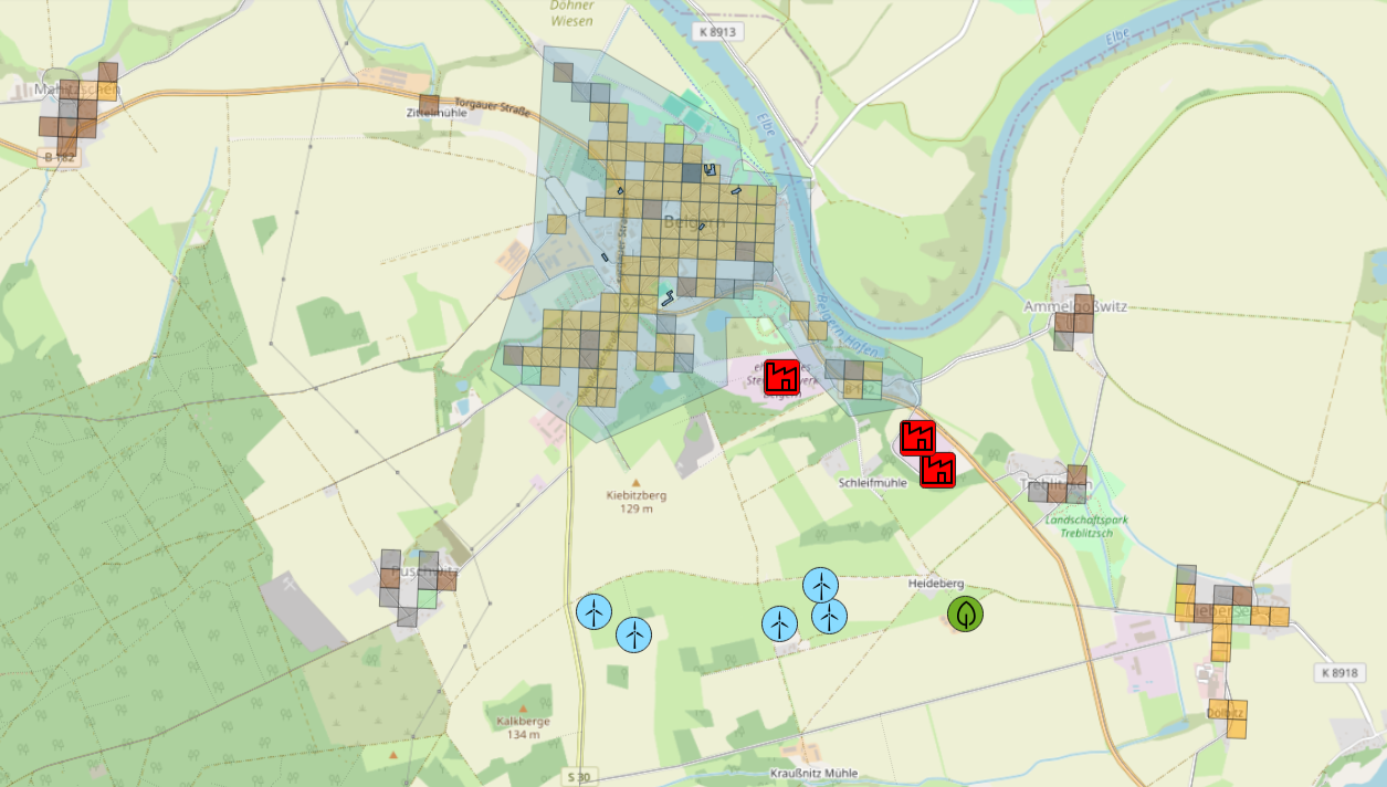 BCC WebGIS Fokusgebiet und Zugriffsrechte