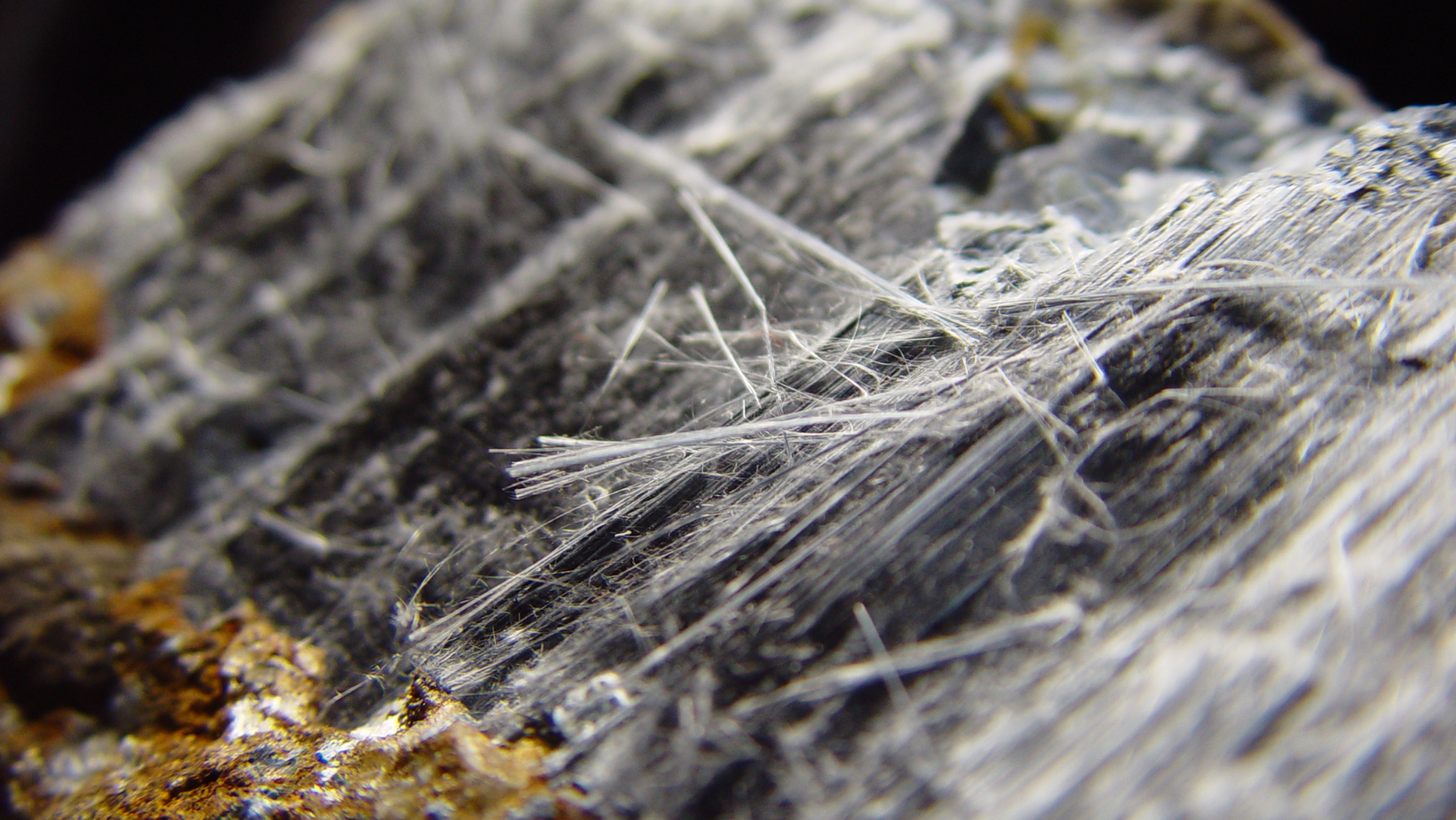 Asbestos fibres