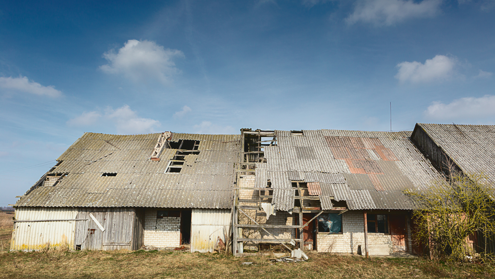Asbestos barn