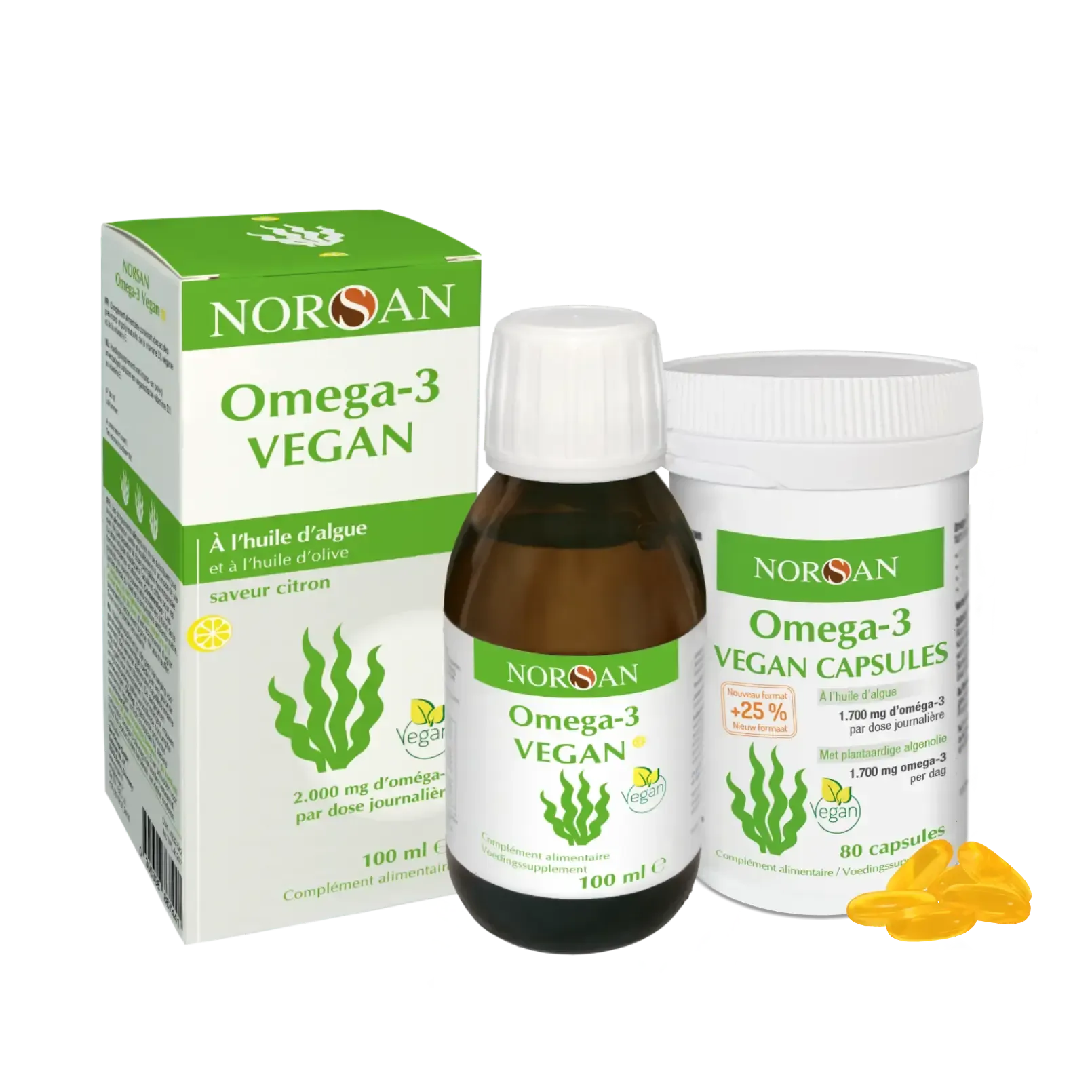 Pack Promo Oméga-3 Végan NORSAN P