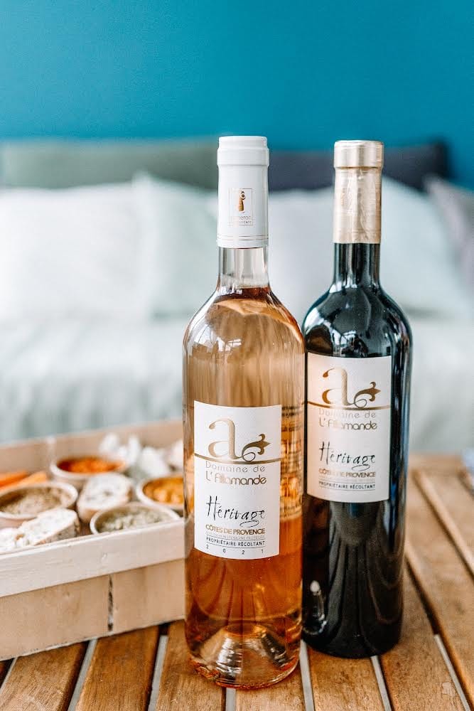 Héritage Rosé 2021 2022 Héritage Rouge 2018