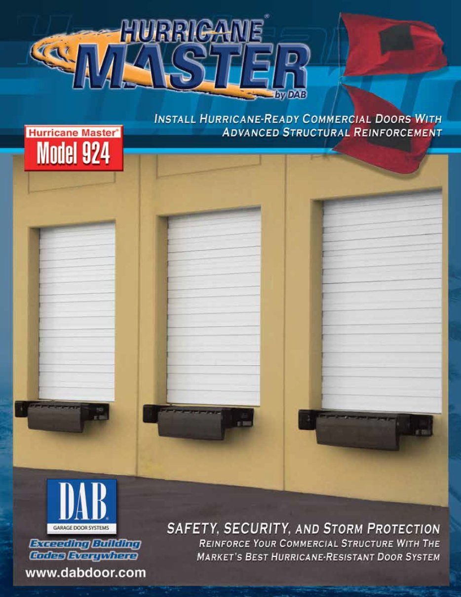 DAB Garage Door Model 924 Brochure 2013