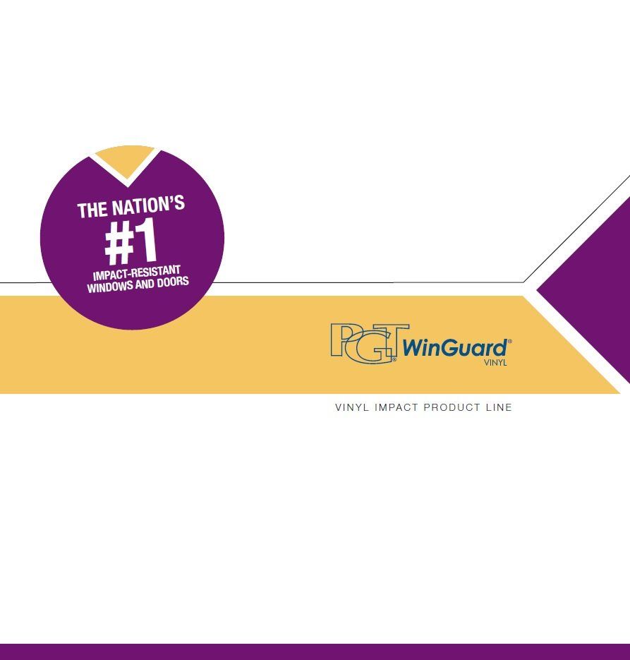 PGT WinGuard Vinyl Series 5500 Brochure 2017