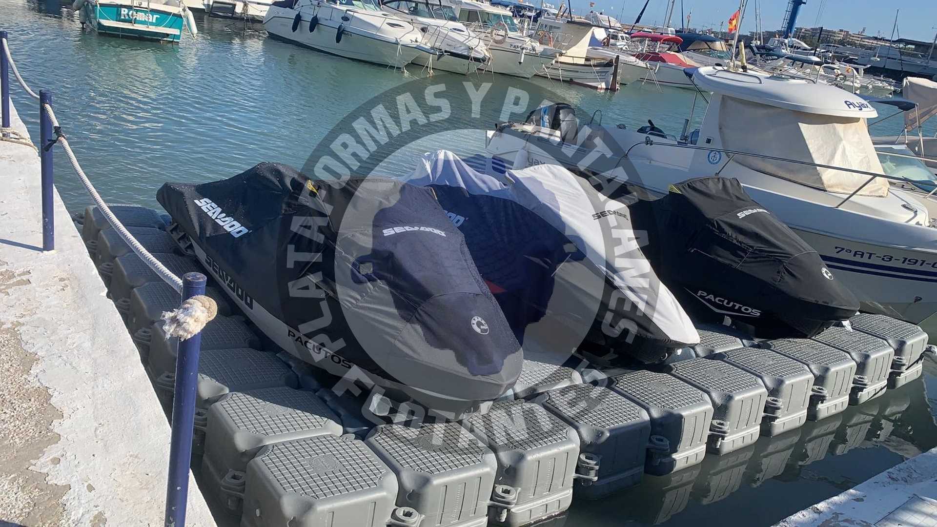 plataformas para moto acuatica