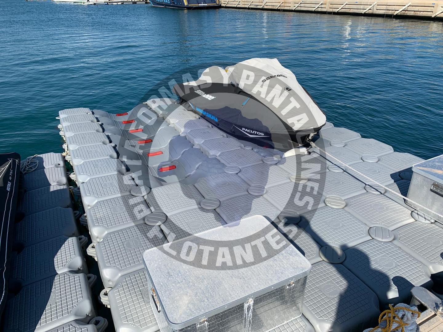 Plataformas para 2 motos de agua jet ski