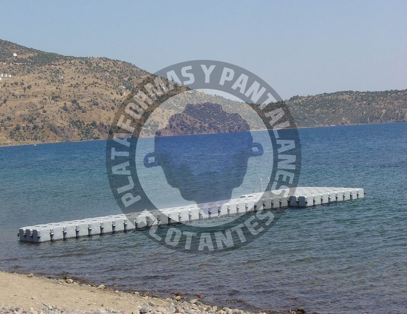 Plataforma de ocio para playa