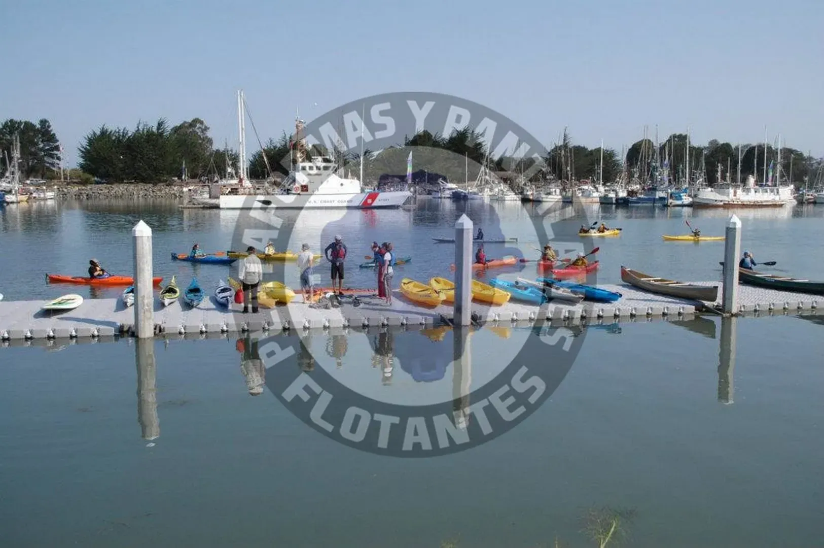 plataformas flotantes temporales