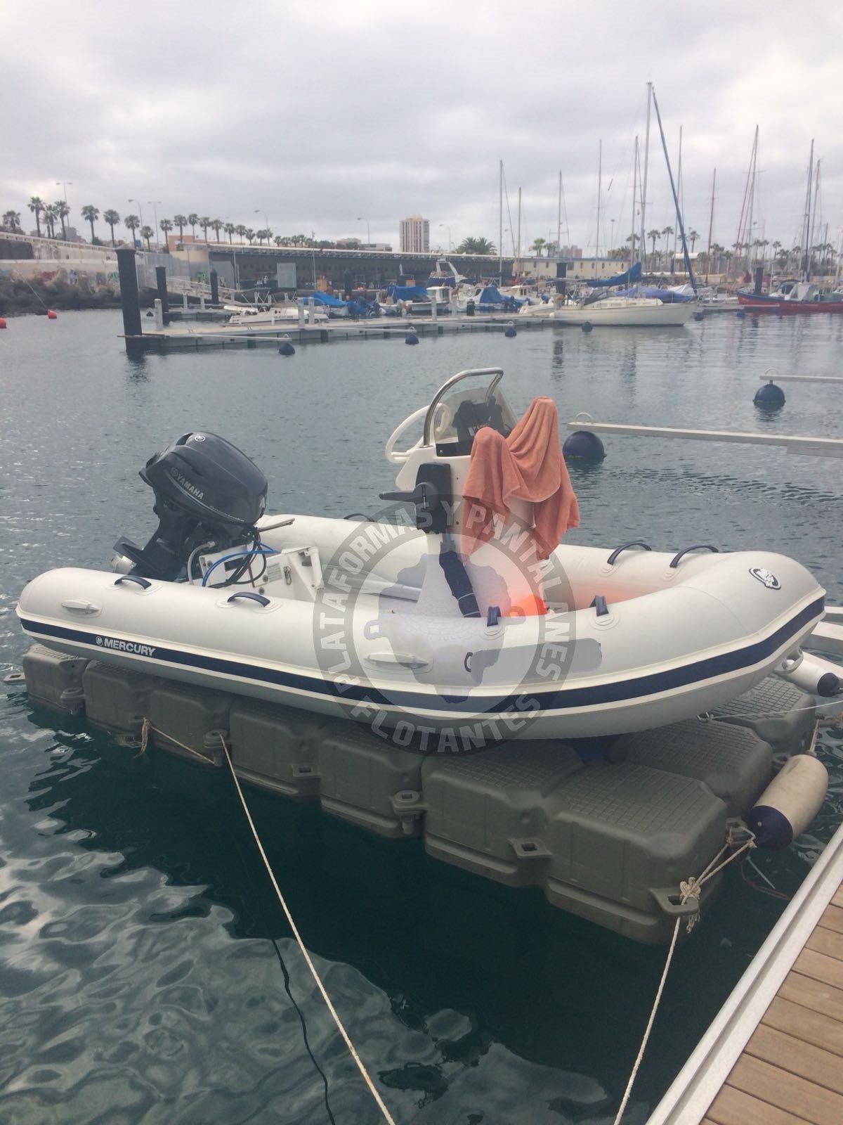 plataforma flotante dingui