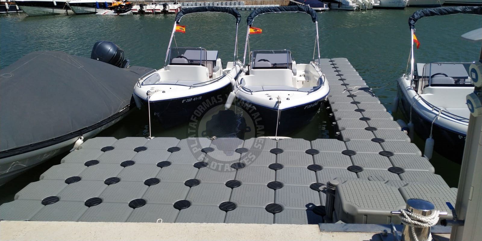 Muelle puente flotante