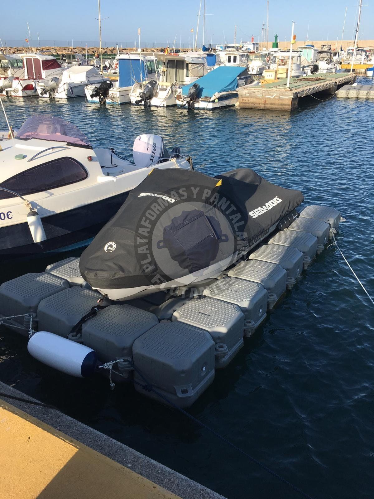 Plataforma para motos jet sky