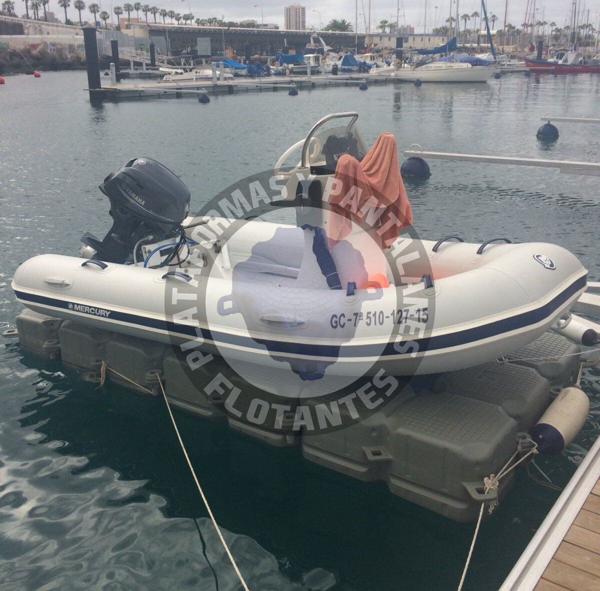 Embarcación Semirrígida de 3,5 m de eslora