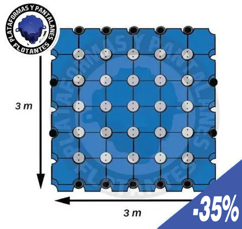 Offre Plateforme flottante 3 m x 3 m Offre Plateforme flottante 3 m x 3 m