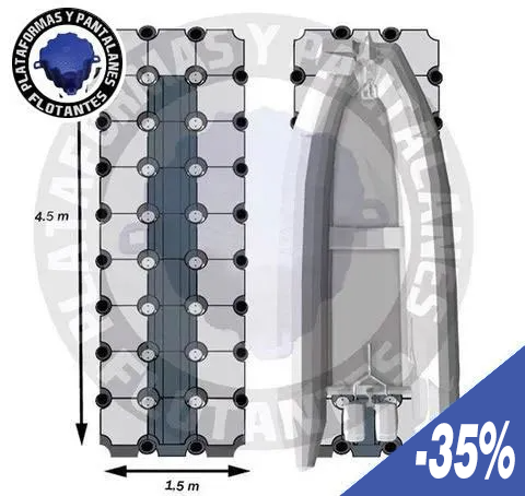 OFERTA: Plataforma de embarcación de hasta 5 m de eslora OFERTA: Plataforma de embarcación de hasta 5 m de eslora