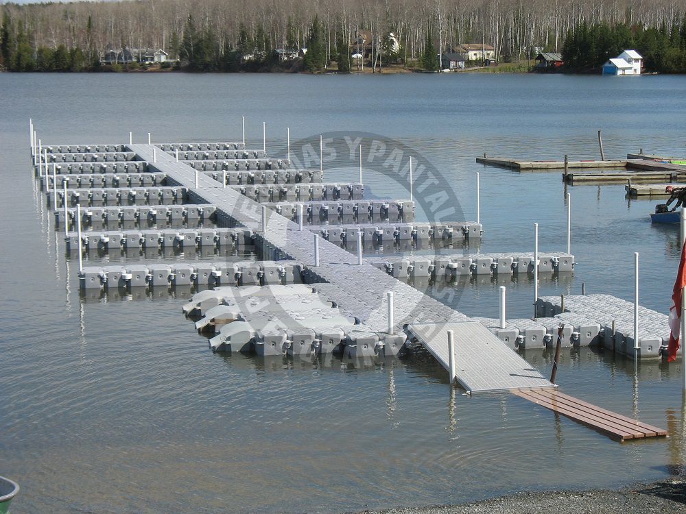 Puerto flotante temporal