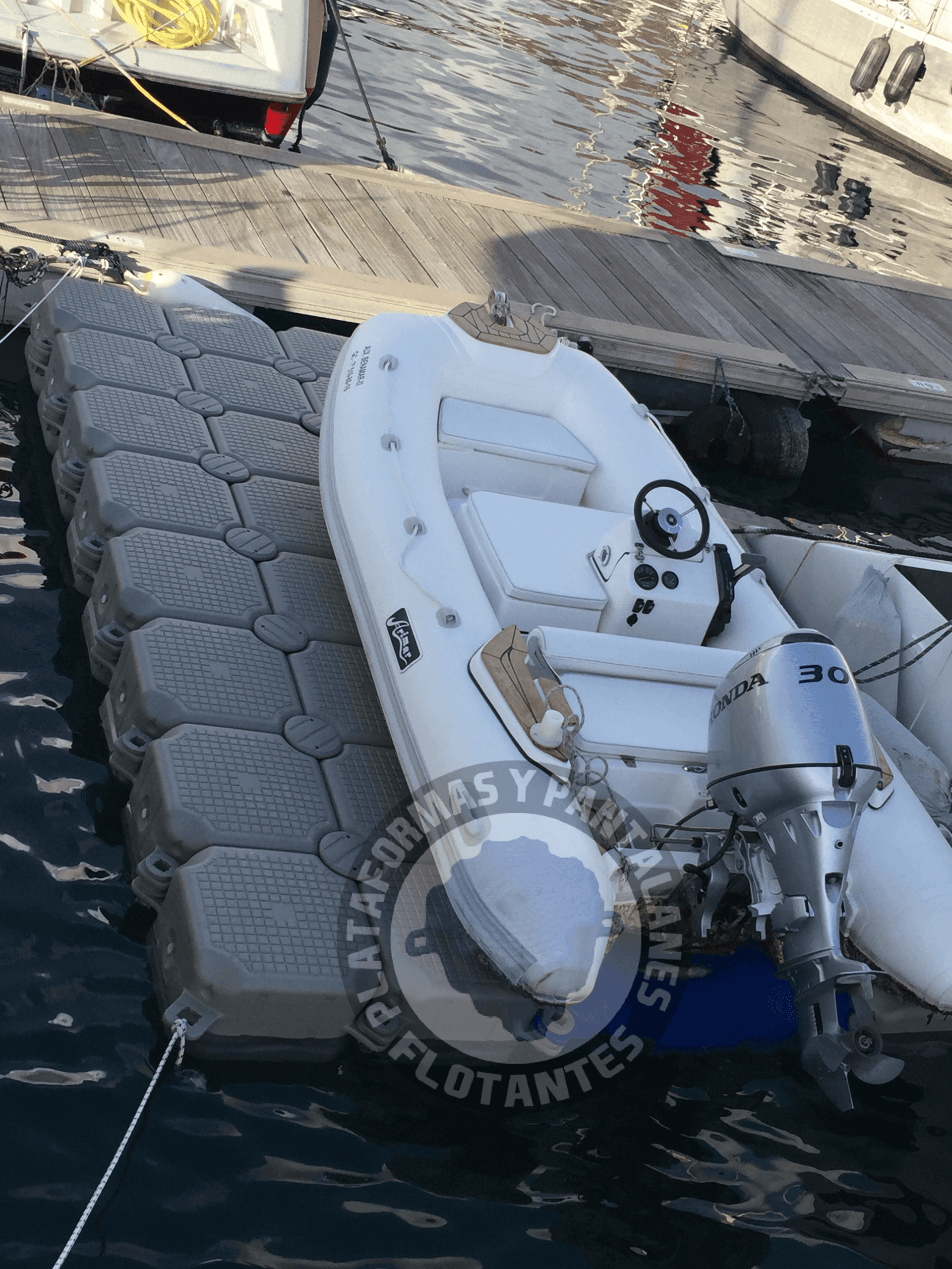 plataforma flotante dingui