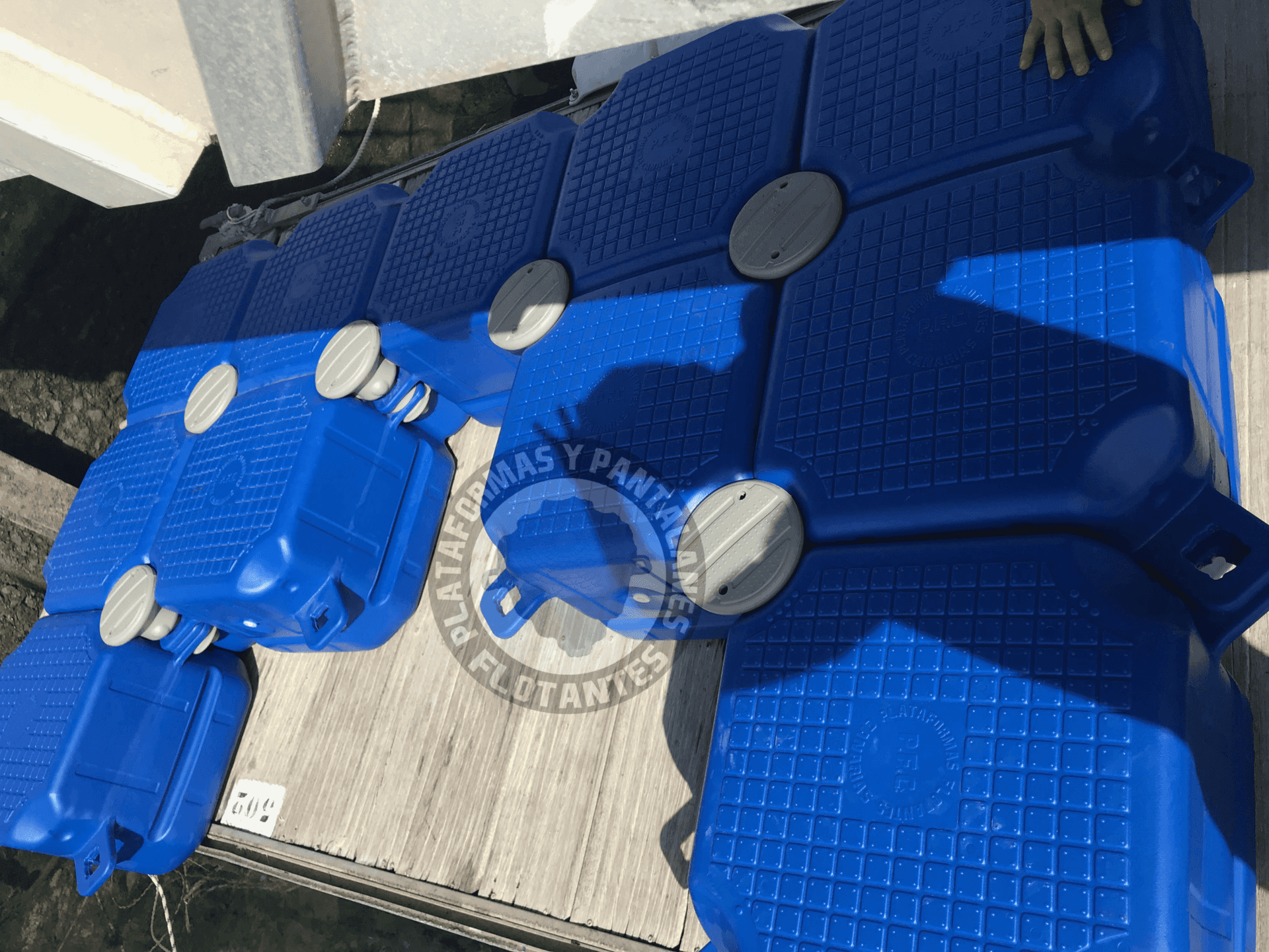 Módulos para muelle flotante