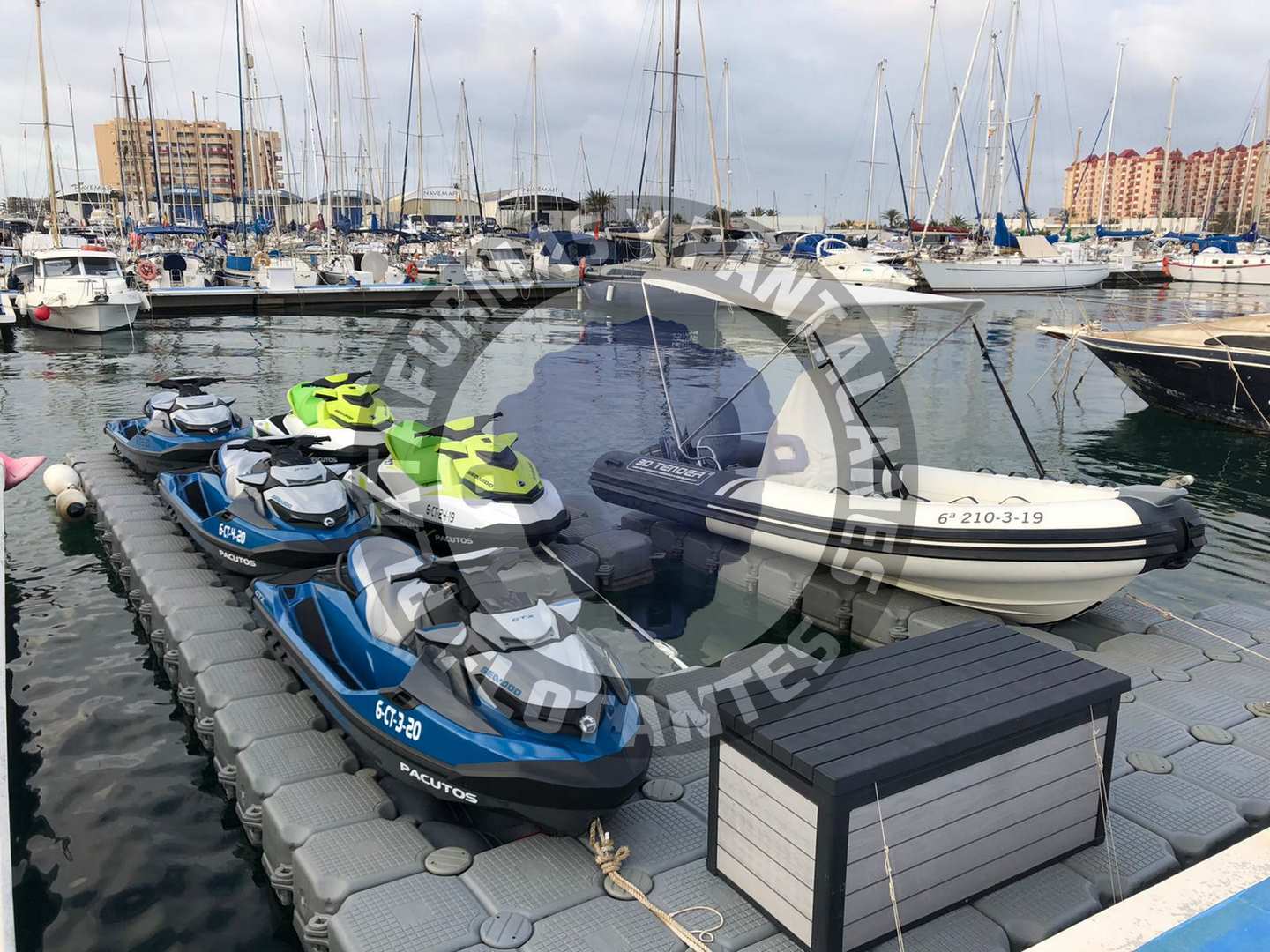 plataformas jet ski