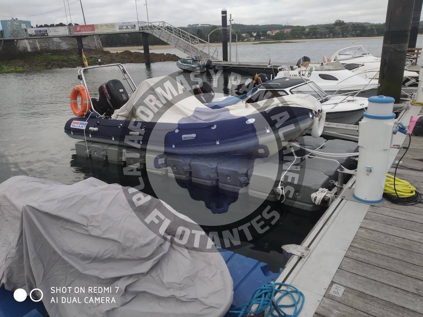 Plataformas flotantes Pontevedara