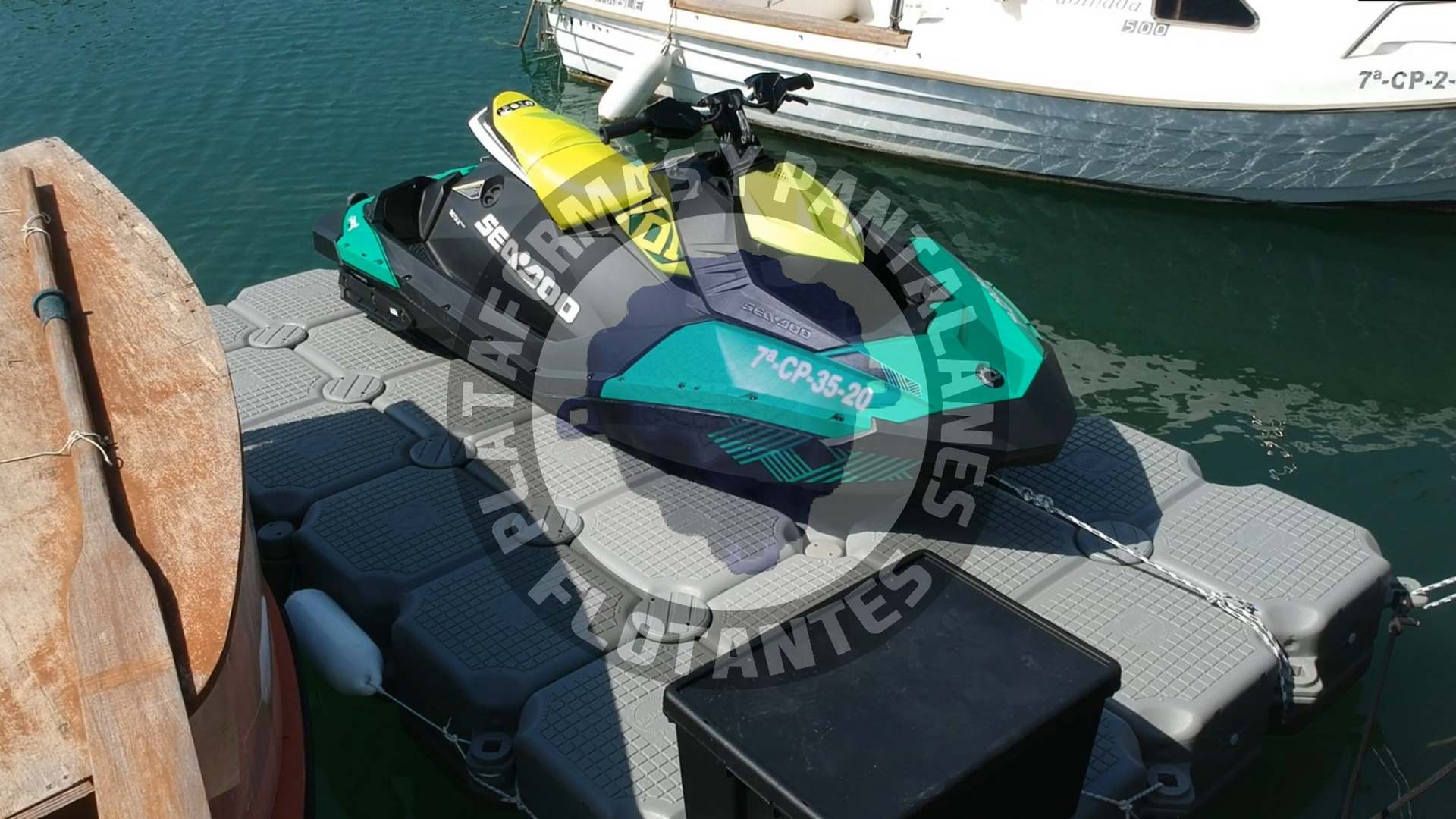 muelle flotante castellon