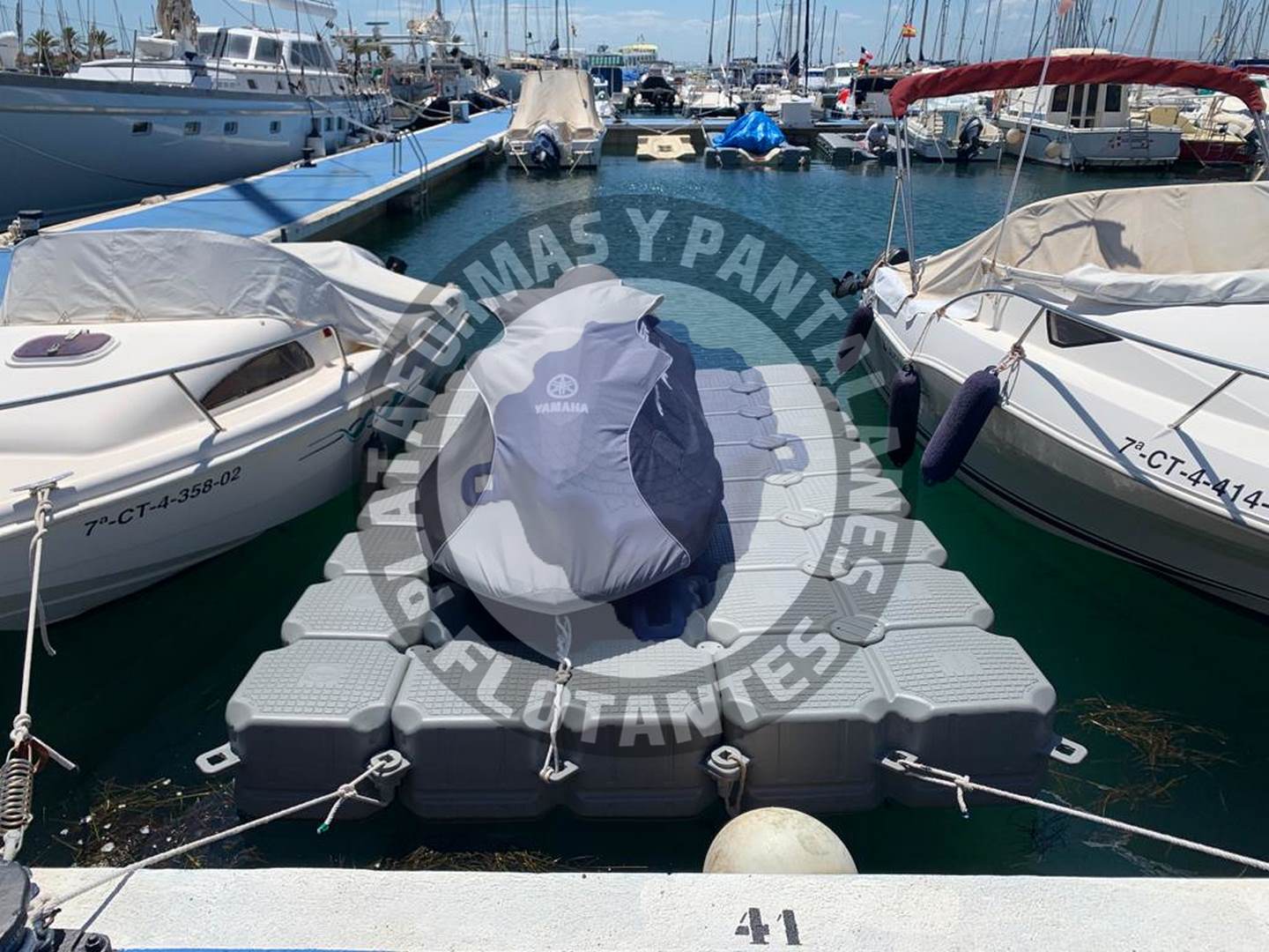 plataforma flotante murcia