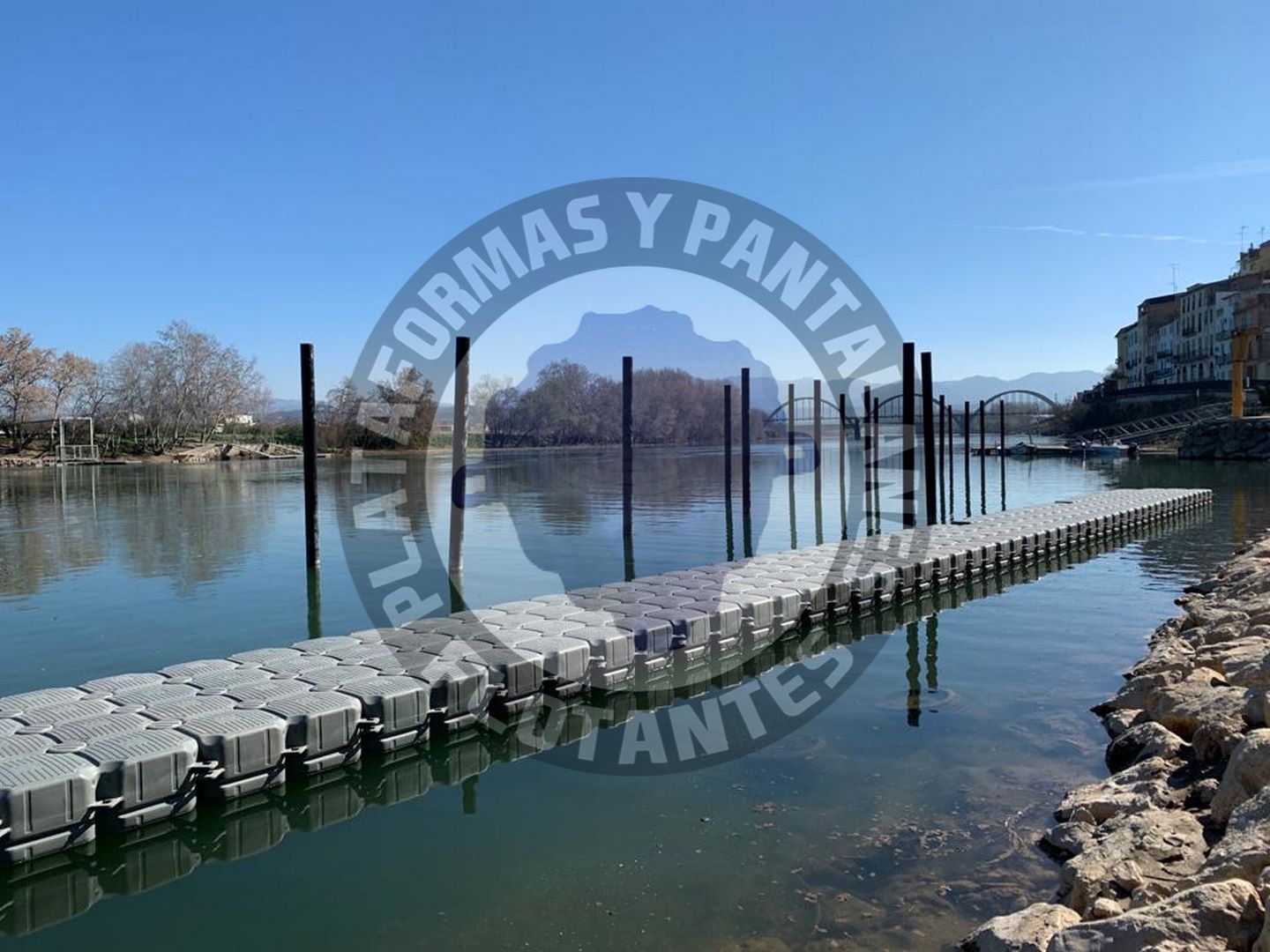 Muelle Puente flotante modular