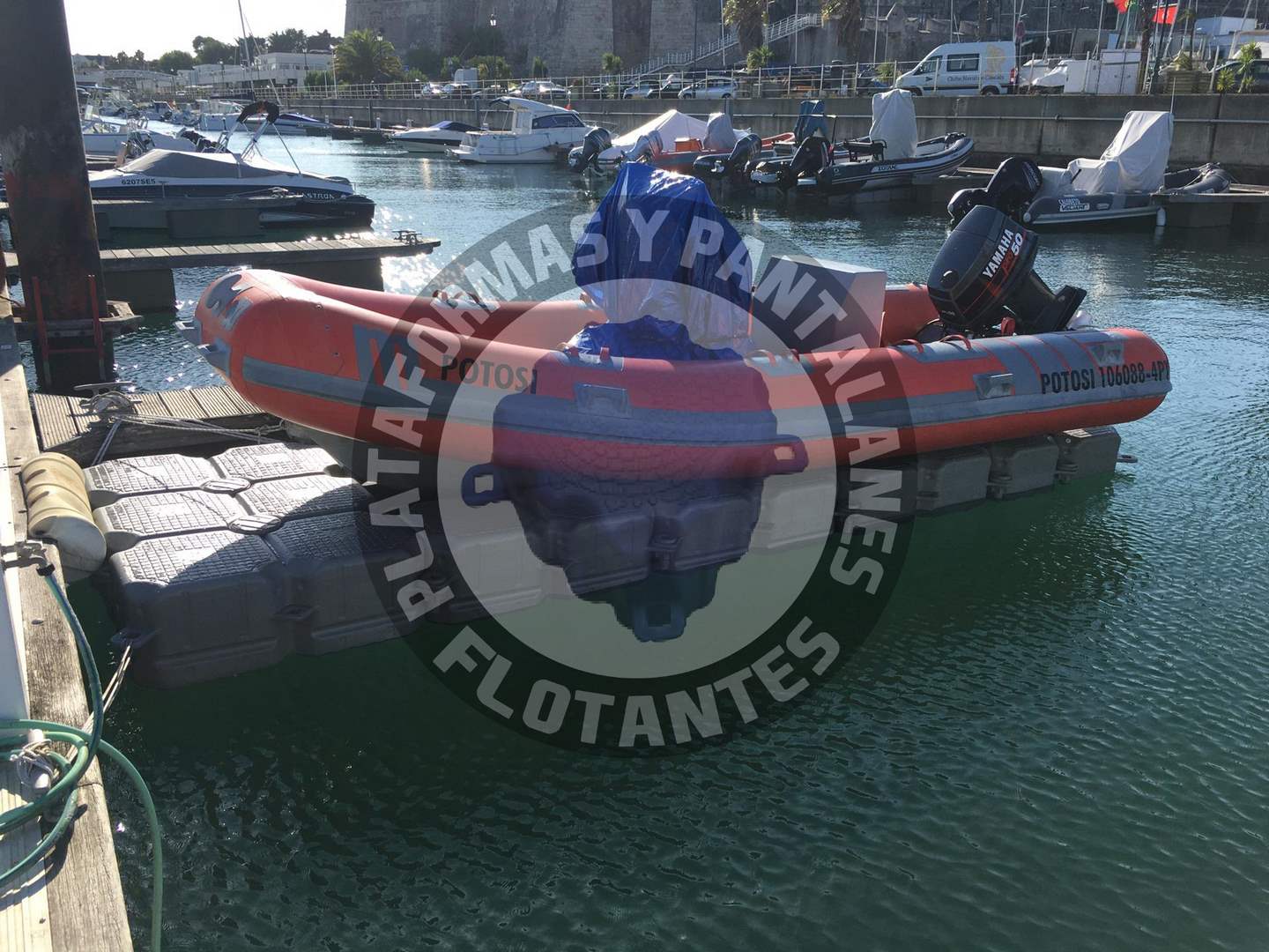 Muelle flotante Portugal