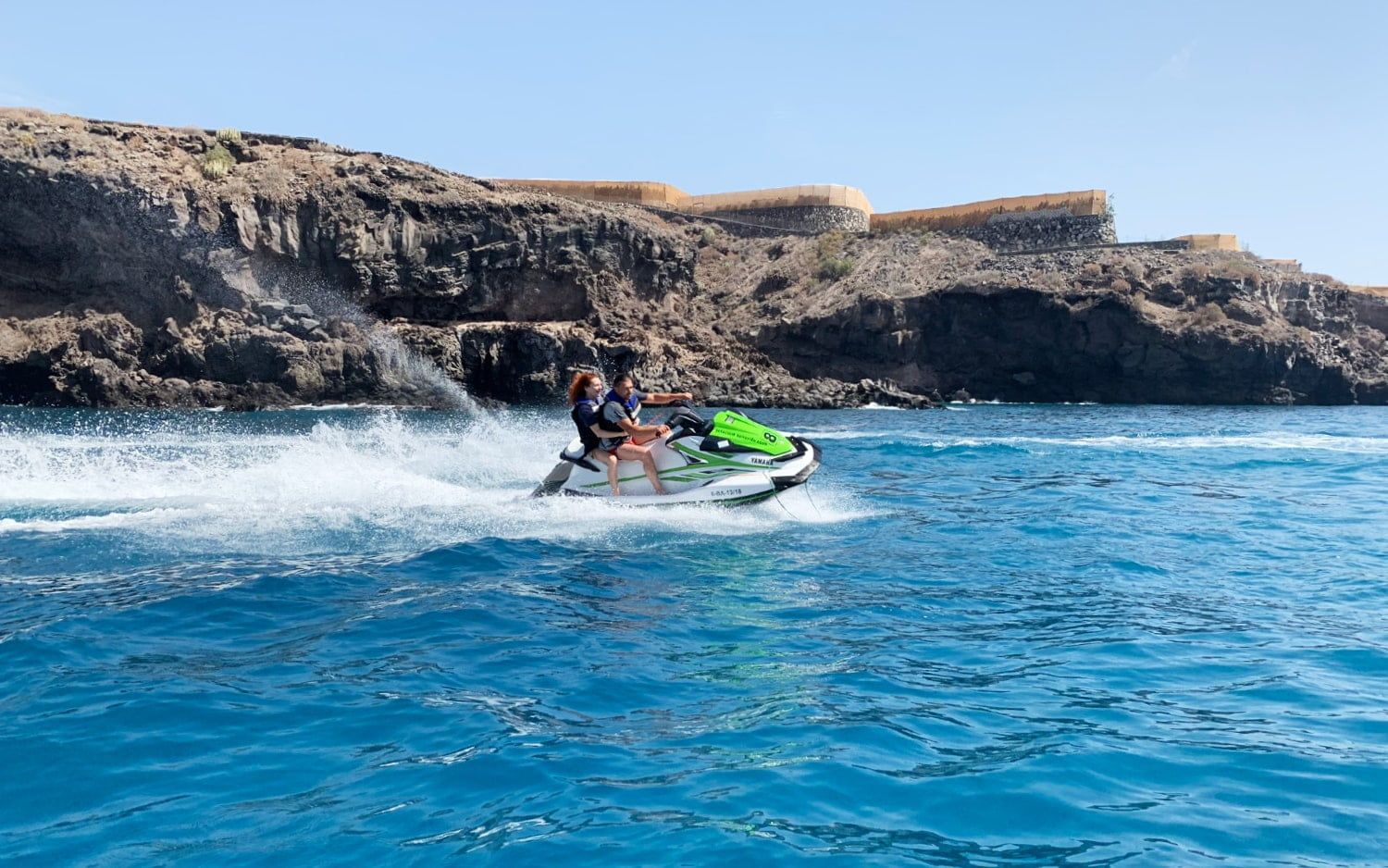 hacer ruta en moto de agua