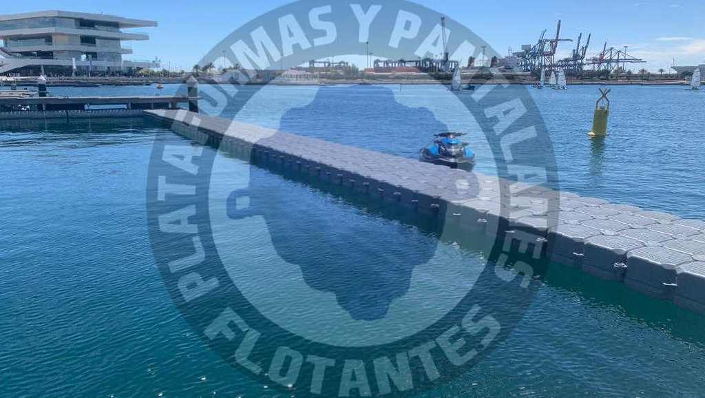pantalán flotante