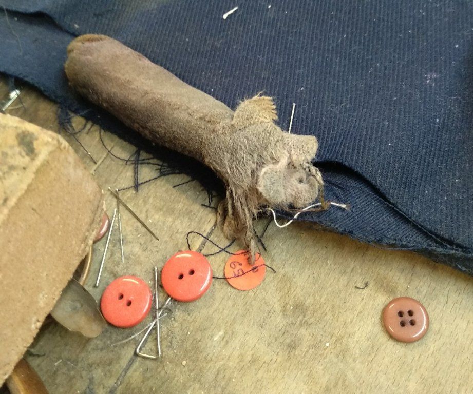 en el taller alta costura sastreria garcia solis