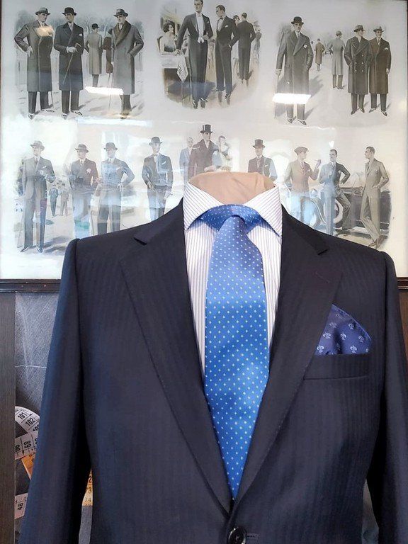 chaqueta ceremonia alta costura sastreria garcia solis