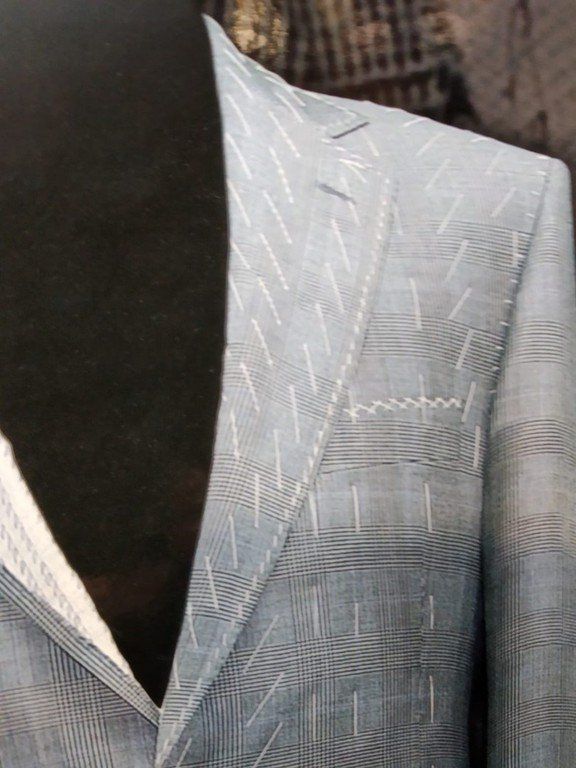 montando solapa sastreria garcia solis