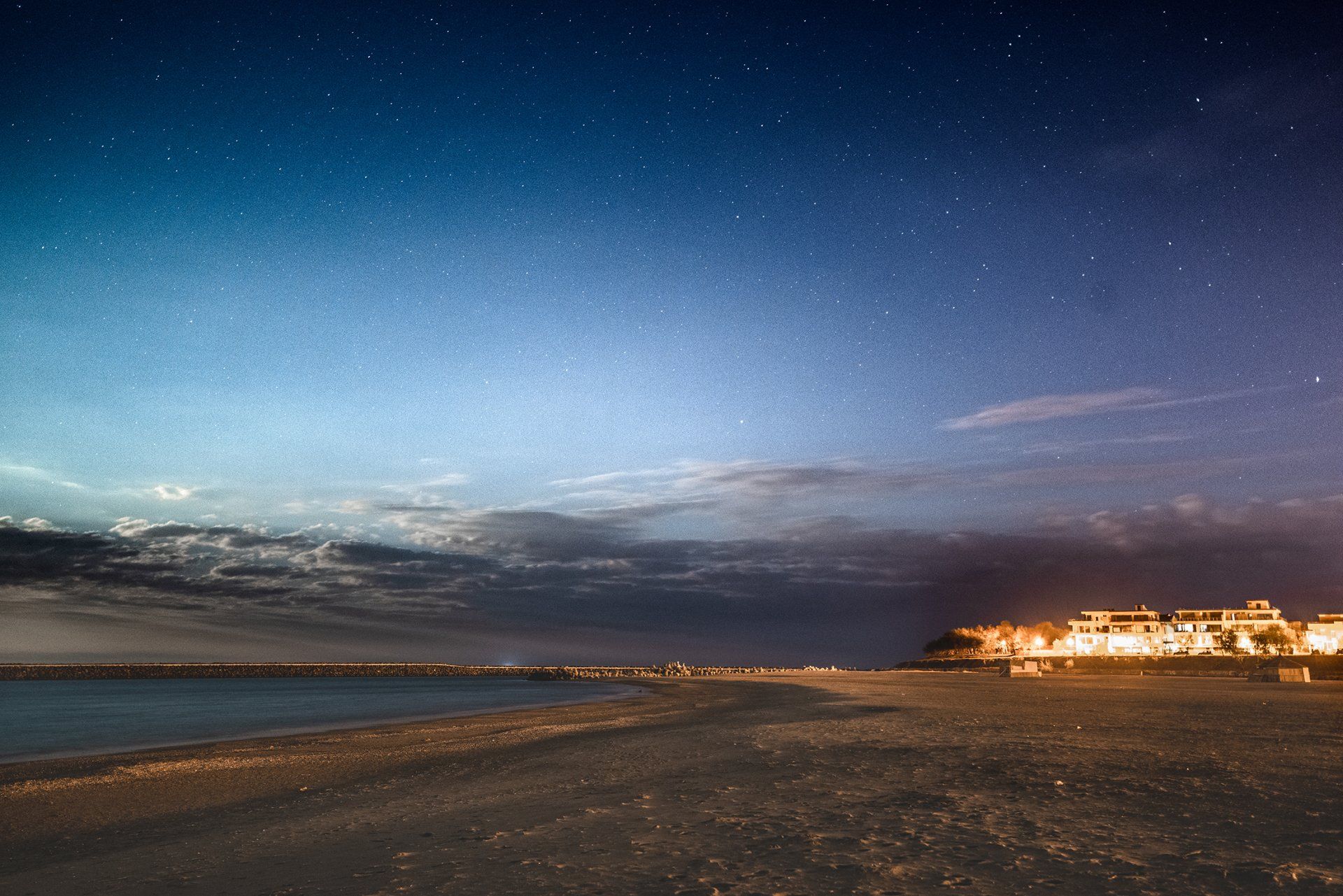 strand rumänien astrofotografie